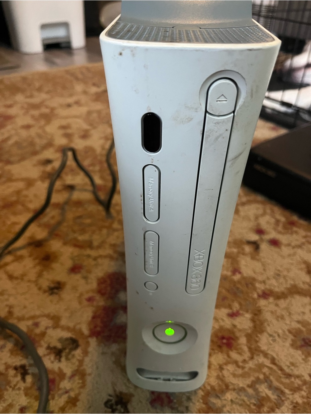 Microsoft Xbox 360 Pro Phat White Console 60GB HDD - Parts / Repair